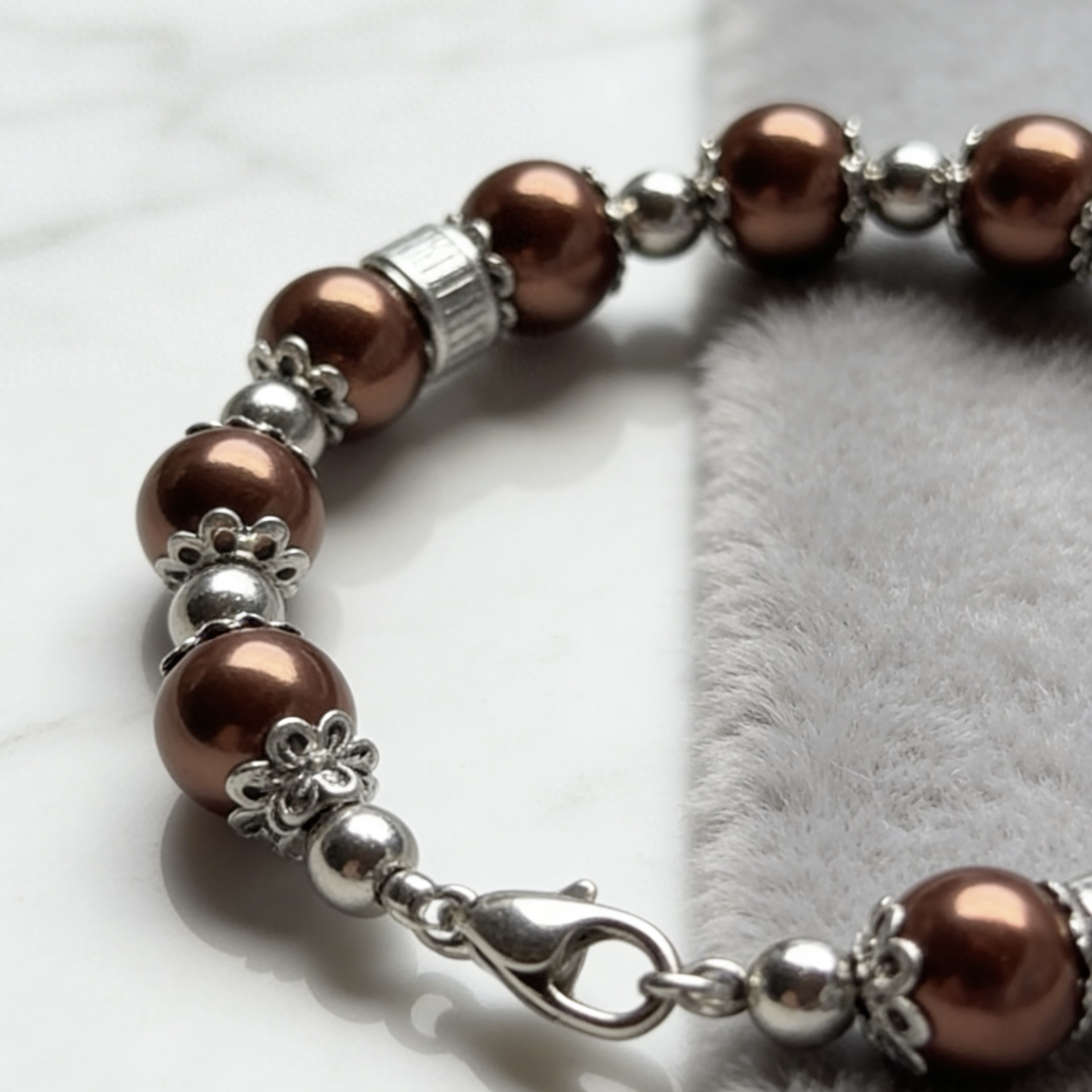 By Benice- Autumn Pearl Bracelet (103) - Image 4
