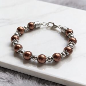 By Benice- Autumn Pearl Bracelet (103)