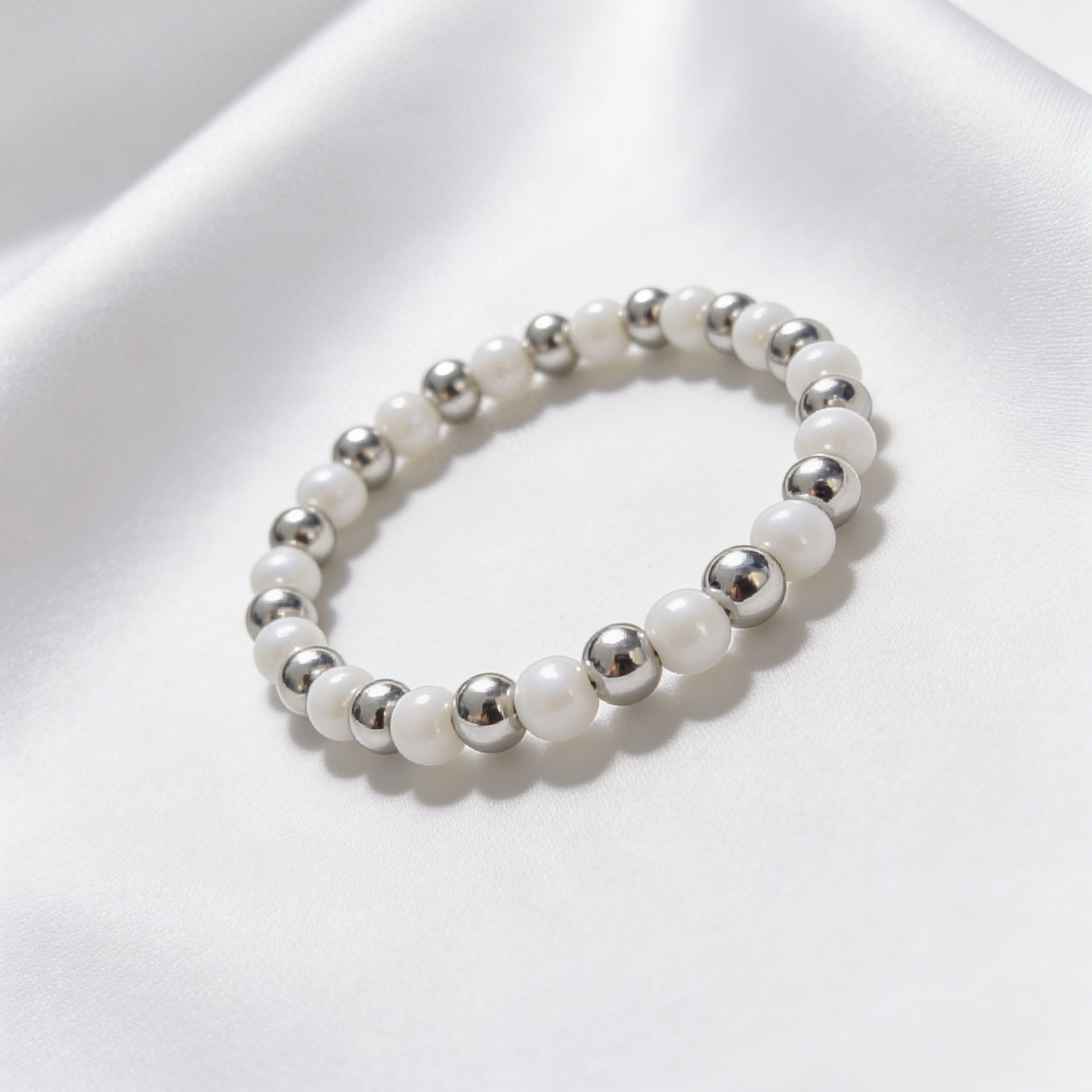 By Benice - Snow Pearl Bracelet (201)