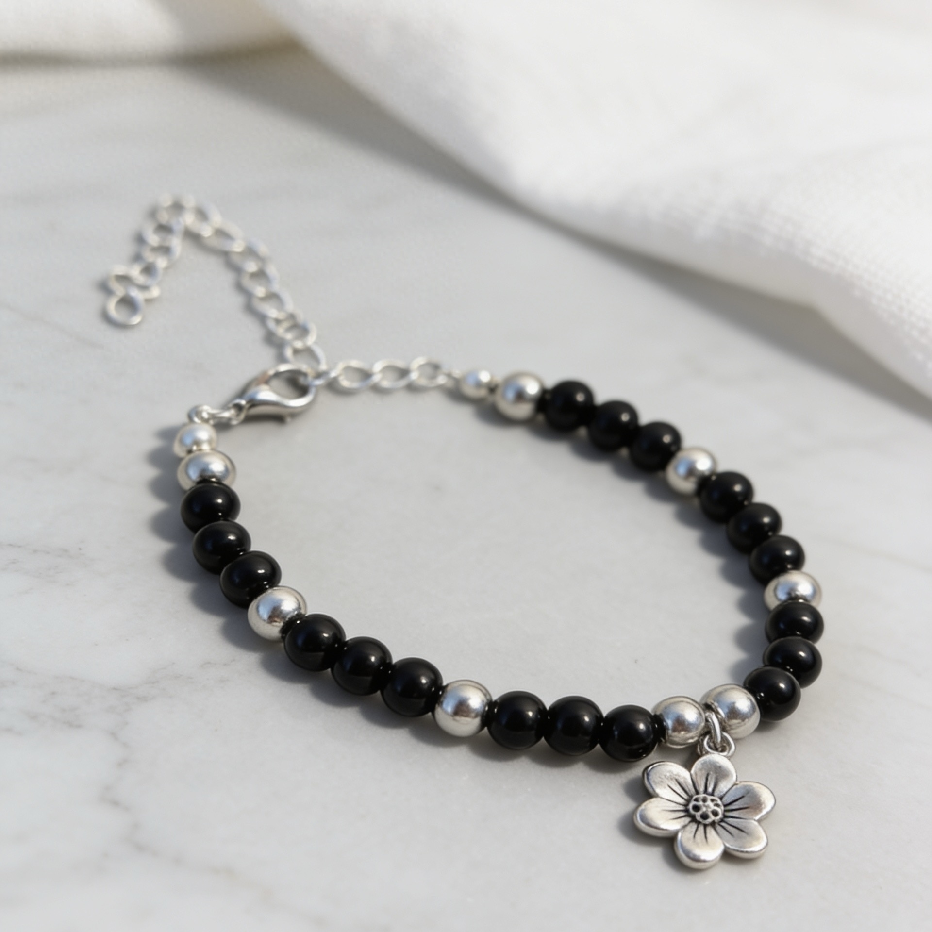 By Benice - Midnight Bloom Bracelet (401) - Image 2