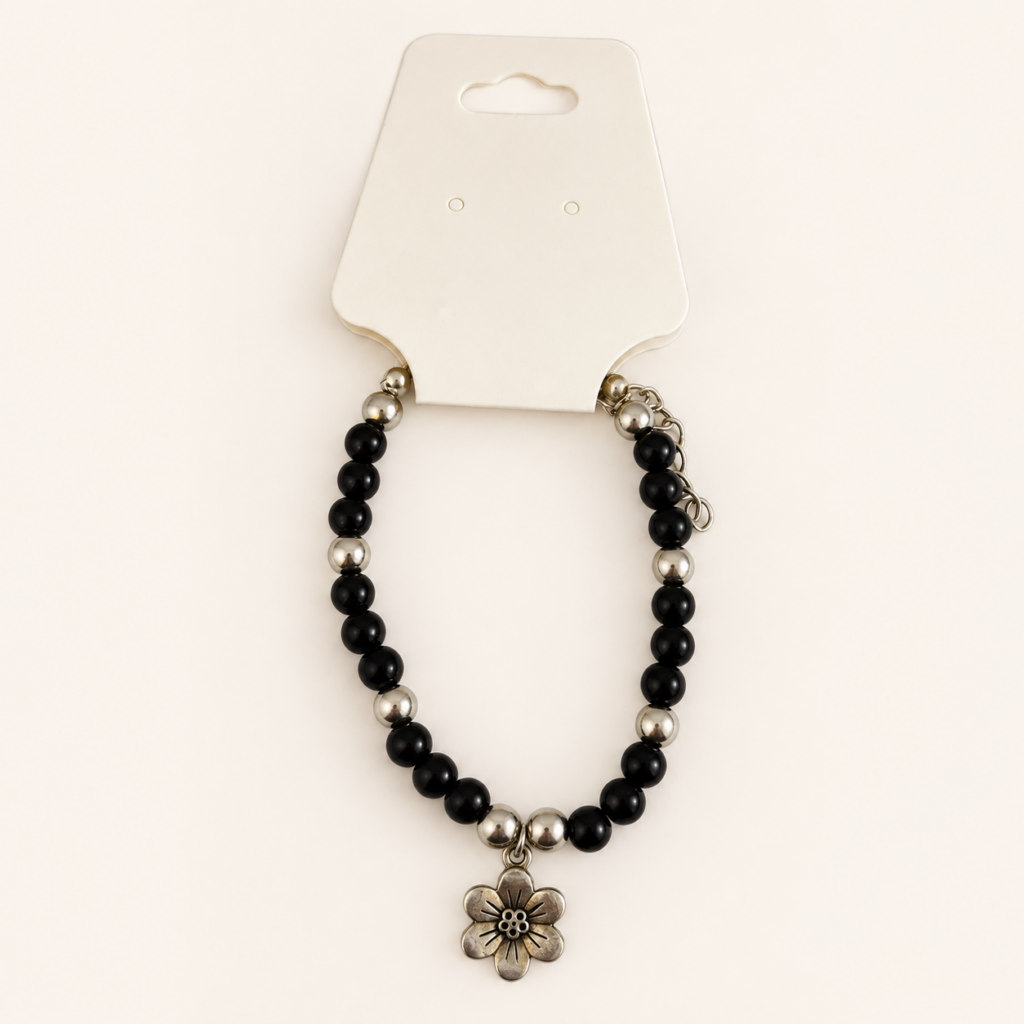 By Benice - Midnight Bloom Bracelet (401)