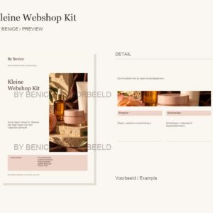 Kleine Webshop Kit