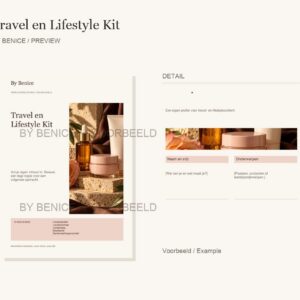 Travel en Lifestyle Kit