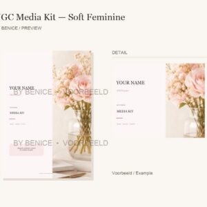 UGC Media Kit — Soft Feminine