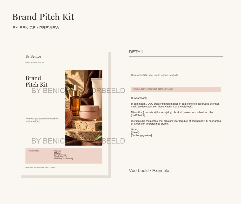 Brand Pitch Kit