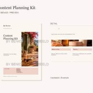 Content Planning Kit